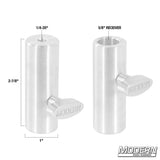 Modern Studio Equipment Aluminum Bale Block (5/8" Receiver to 1/4" Female Thread)