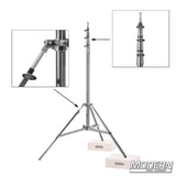 Modern Studio Equipment Baby Triple Riser Stand with Rocky Mountain Leg