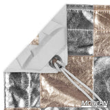 Modern Studio Equipment Silver/Gold Checker