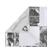 Modern Studio Equipment Silver/White Checker