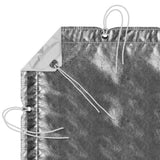 Modern Studio Equipment Silver/White Lame