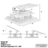 Modern Studio Equipment Mini Ball Camera Leveling Mount