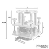 Modern Studio Equipment Bazooka 4-Way Leveling Head