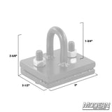 Modern Studio Equipment Uni-Body Pinch Clamp Tie Down