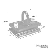 Modern Studio Equipment Wide Uni-Body Pinch Clamp Tie Down