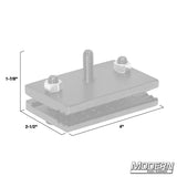 Modern Studio Equipment Wider Uni-Body Pinch Clamp for Speed-Rail® Starter