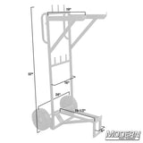 Modern Studio Equipment C-Stand Cart