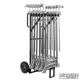 Modern Studio Equipment C-Stand Cart Complete with 12 C-Stands
