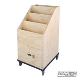 Modern Studio Equipment 3-Place Scrim and Flag Box with Drawer (Casters Included)