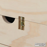 Modern Studio Equipment 3-Place Scrim and Flag Box with Drawer (Casters Included)