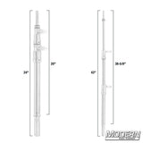 Modern Studio Equipment Spider Base Double Riser - 20"