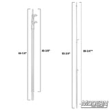Modern Studio Equipment Spider Base Double Riser - 40"