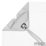 Modern Studio Equipment White China Silk