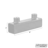 Modern Studio Equipment Sleeve for 3/4" Square Tube
