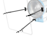 Modern Studio Equipment Gel Frame Ear Extension Clamps (Set of 3)