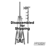 Modern Studio Equipment Medium Roller Stand with Rocky Mountain Leg and 4-1/2" Grip Head