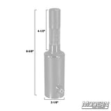 Modern Studio Equipment Pipe Receiver to Junior Male for 1-1/2" Speed-Rail®