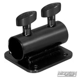 Modern Studio Equipment Horizontal Receiver with Flat Plate for 1-1/2" Speed-Rail®