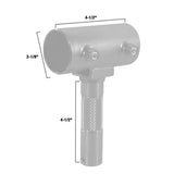 Modern Studio Equipment Slider with Junior Male for 1-1/2" Speed-Rail®