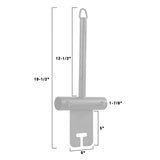 Modern Studio Equipment Center Post with Ear for Pipe Boom Kit for 1-1/4" Speed-Rail®