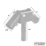 Modern Studio Equipment Cowbell for 1-1/4" Speed-Rail®