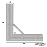 Modern Studio Equipment Corner for 1-1/4" Speed-Rail®