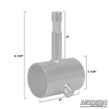 Modern Studio Equipment Slider with Baby Pin for 1-1/4" Speed-Rail®