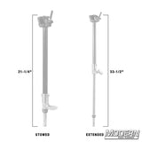 Modern Studio Equipment Clamp with Baby Telescoping Arm