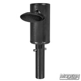 Modern Studio Equipment Crab Dolly to Vertical Receiver for 1-1/2" Speed-Rail®