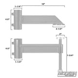 Modern Studio Equipment Deep Jaw Speed C-Clamp for 1-1/4" Speed-Rail®