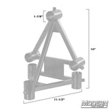 Modern Studio Equipment 90° Vertical Truss Corner for 1-1/4" Speed-Rail®