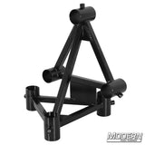 Modern Studio Equipment Pass Through Vertical Pipe Truss Corner for 1-1/2" Speed-Rail®
