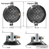 Modern Studio Equipment Deluxe 10" Super Suction Cup with Cheese Plate and 1-1/2" Starters