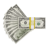Money Prop - 1990 Series $100 Full Print $10,000 Stack - Dependable Expendables