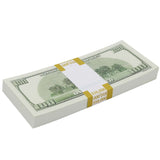 Money Prop - 2000 Series $100 Full Print $10,000 Stack - Dependable Expendables