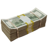 Money Prop - 2000 Series $100 ✔️RealAged™ Full Print $120,000 Bundle Pack - Dependable Expendables