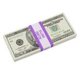 Money Prop - 2000 Series $20 Full Print $2,000 Stack - Dependable Expendables