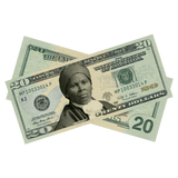 Money Prop $20 Harriet Tubman Commemorative Bills - Dependable Expendables