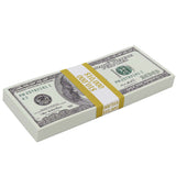 Money Prop - 2000 Series $100 Crisp Full Print $10,000 Stack - Dependable Expendables