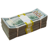 Money Prop - New Series $100 ✔️RealAged™ Full Print $30,000 Bundle Pack - Dependable Expendables
