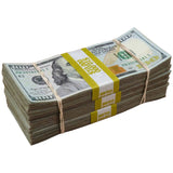 Money Prop - New Series $100 ✔️RealAged™ Full Print $30,000 Bundle Pack - Dependable Expendables
