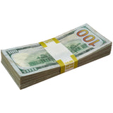 Money Prop - New Series $100 ✔️RealAged™ Full Print $10,000 Stack - Dependable Expendables