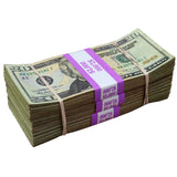 Money Prop - $20 ✔️RealAged™ Full Print New Series $6,000 Bundle - Dependable Expendables