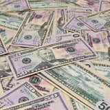 Money Prop - New Series $50 ✔️RealAged™ Full Print Bills - Dependable Expendables