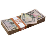 Money Prop - $50 ✔️RealAged™ Full Print New Series $5,000 Stack - Dependable Expendables