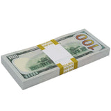 Money Prop - New Series $100 Full Print $10,000 Stacks - Dependable Expendables