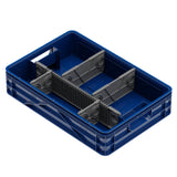 Nautical SIDIOCrate Quarter Size Crate long dividers - Dependable Expendables
