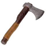 Foam Rubber Throwing Hand Axe Celtic Norse Viking Style safe prop for television, film and theater production.