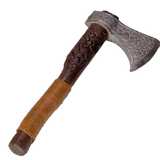 new Foam Rubber Throwing Hand Axe - Celtic Norse Viking Style safety prop for safe stunt work or choreographed fight scene for television, film or live theater.
