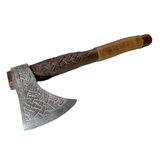 new Foam Rubber Throwing Hand Axe - Celtic Norse Viking Style for cosplay or Halloween costume.